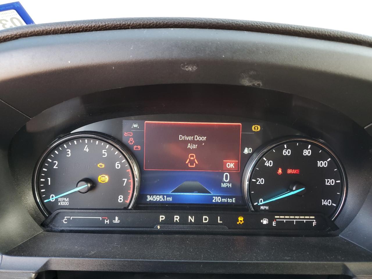 2022 FORD EXPLORER LIMITED VIN:1FMSK8FH5NGB07814