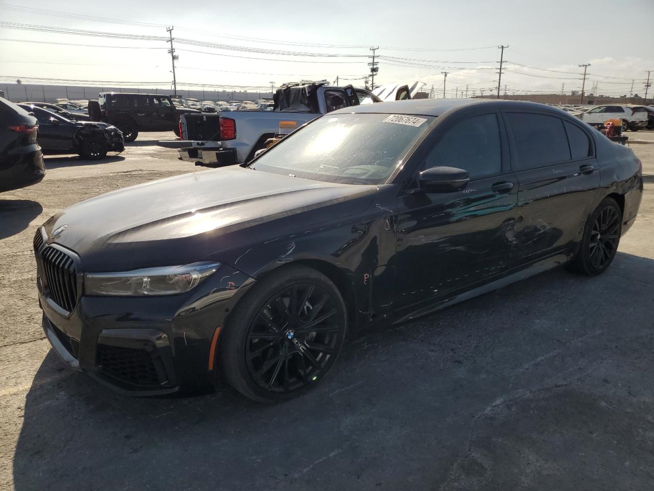 2022 BMW 740 I VIN:WBA7T2C07NCH95602