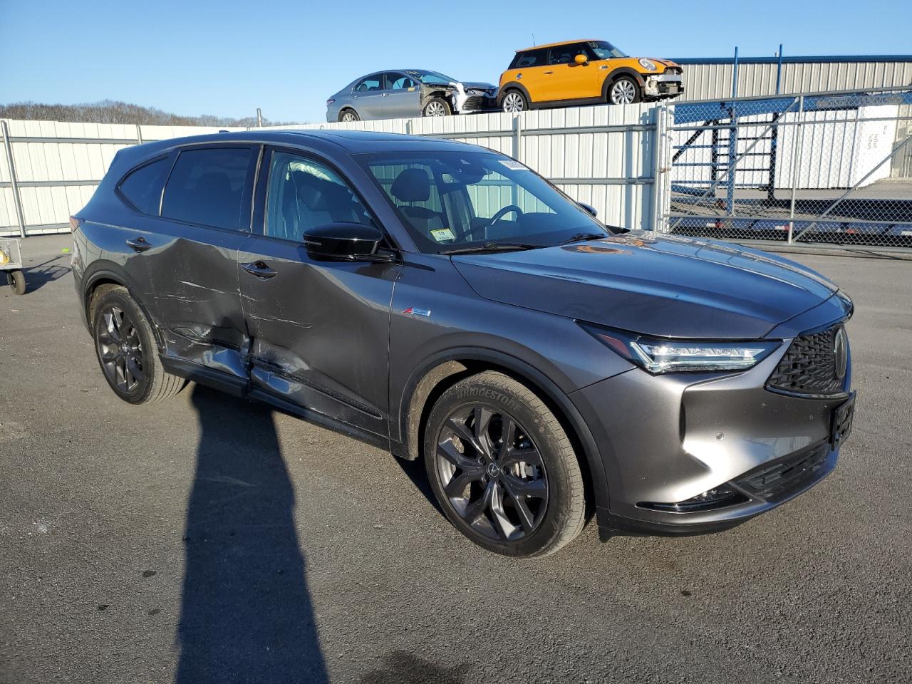2022 ACURA MDX A-SPEC VIN:5J8YE1H06NL012675