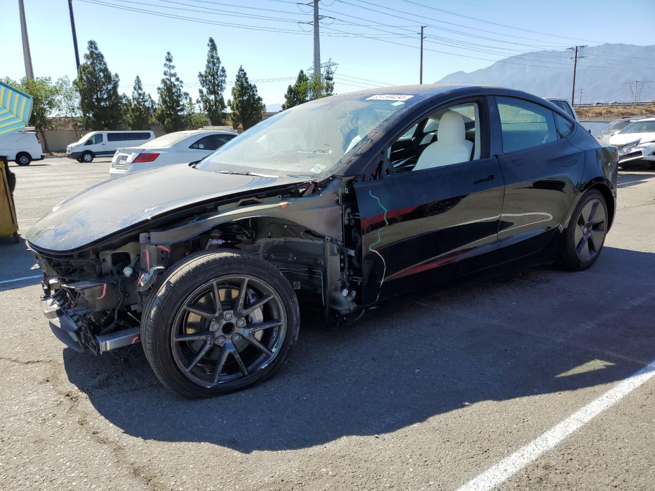 2022 TESLA MODEL 3  VIN:5YJ3E1EA8NF357974