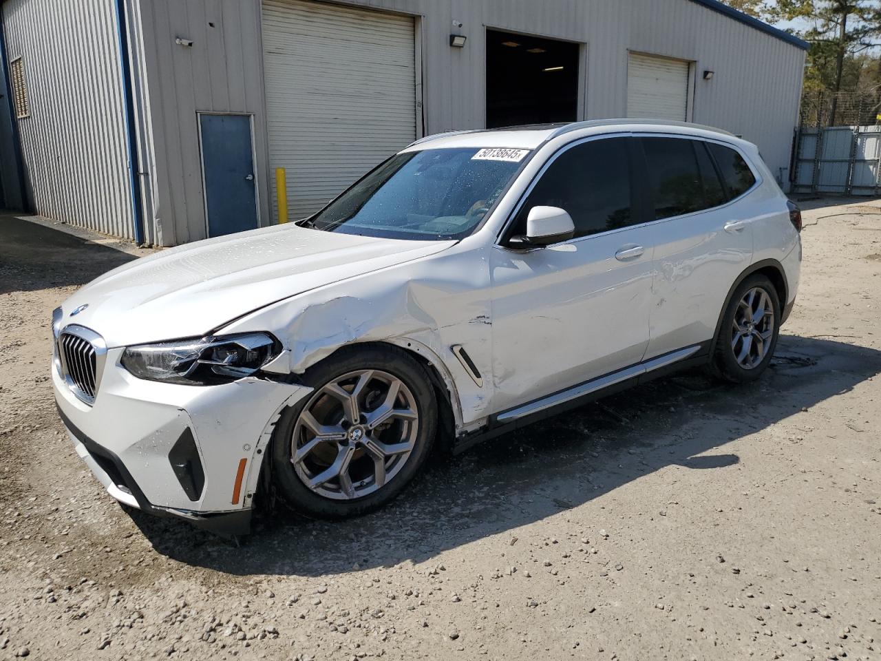 2022 BMW X3 SDRIVE30I VIN:5UX43DP02N9J36640