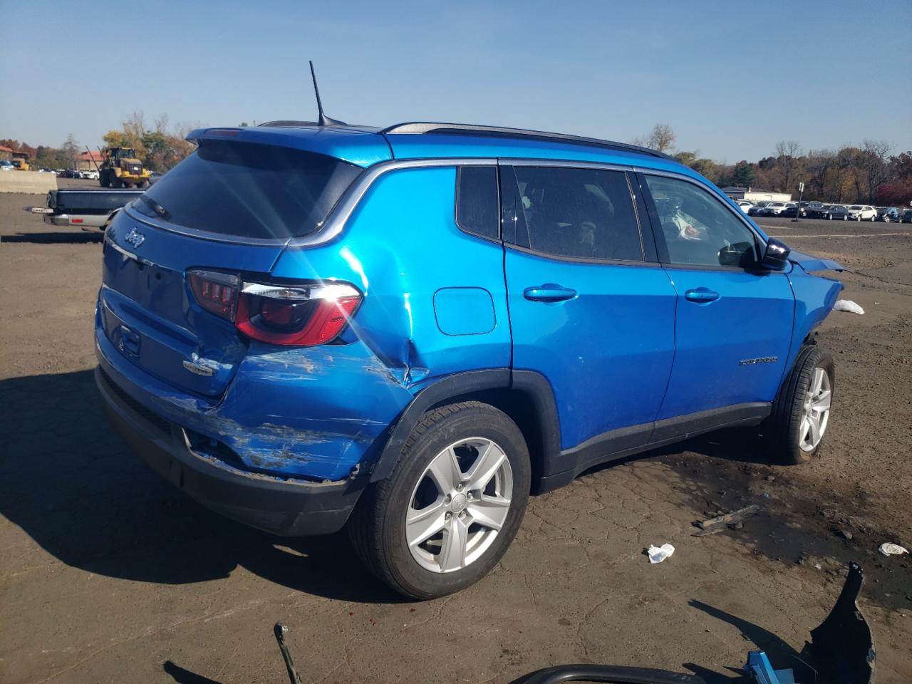 2022 JEEP COMPASS LATITUDE VIN:3C4NJDBB6NT184895