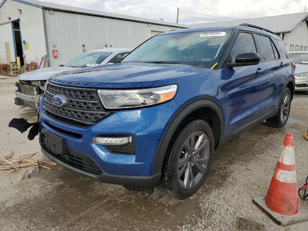 2022 FORD EXPLORER XLT VIN:1FMSK8DHXNGA89913