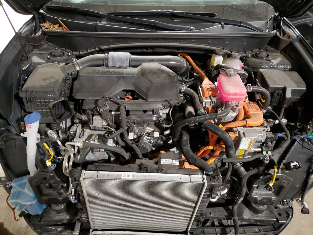 2022 HYUNDAI TUCSON BLUE VIN:KM8JBCA17NU075880