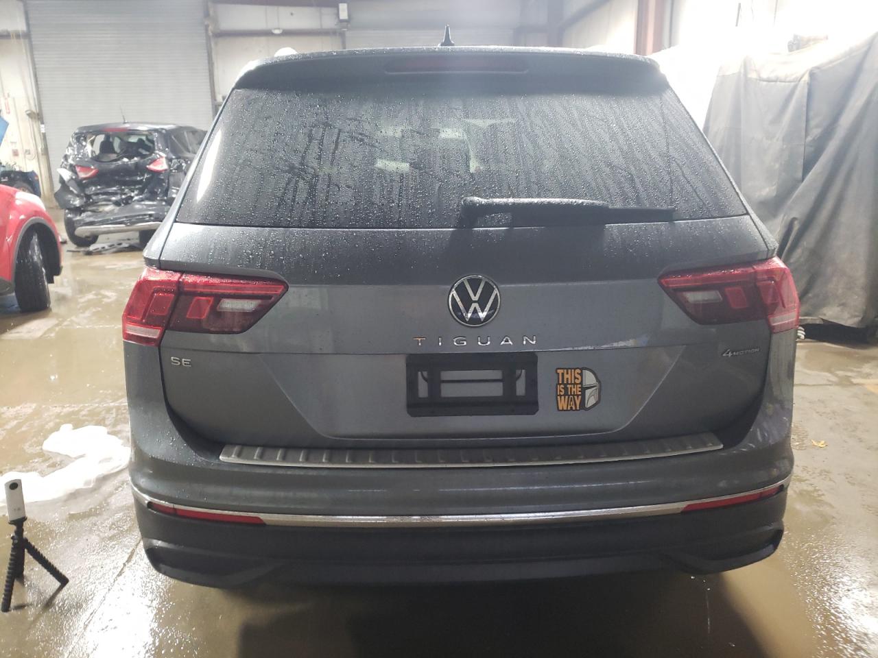 2022 VOLKSWAGEN TIGUAN SE VIN:3VV2B7AX2NM138345