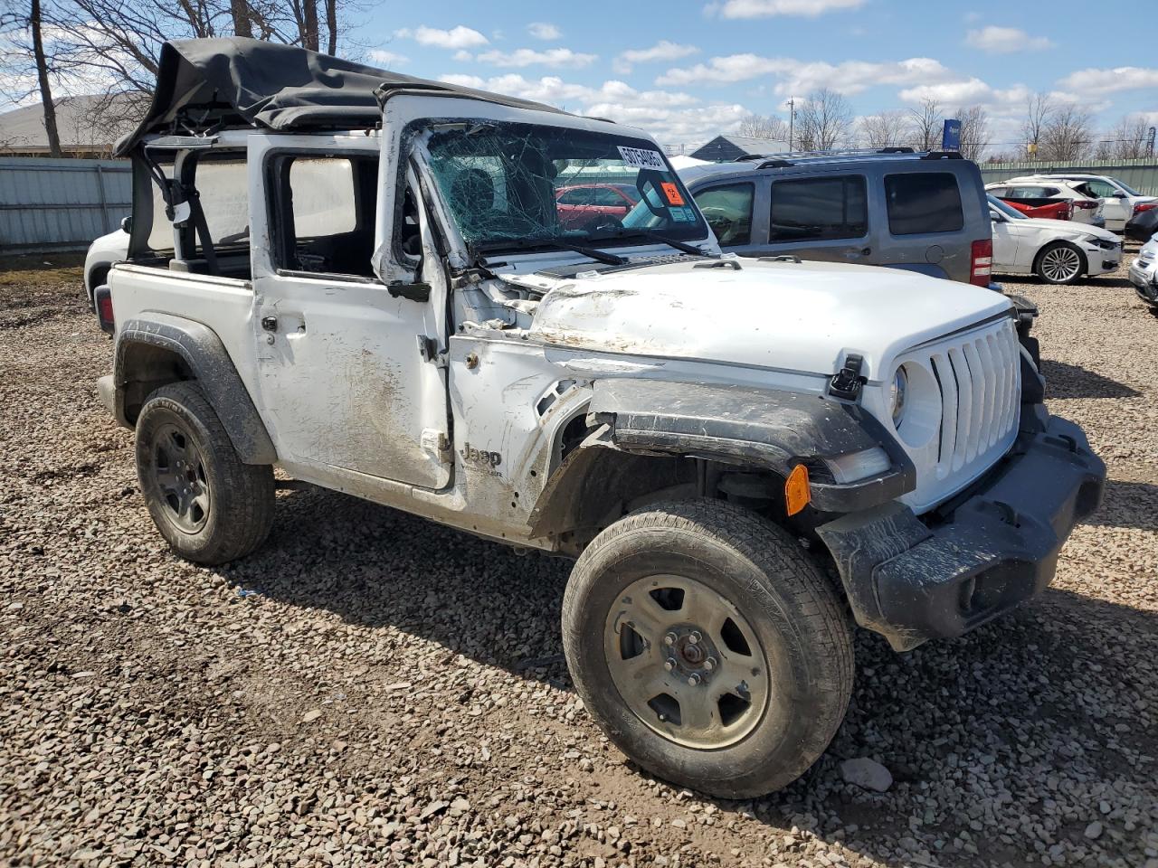 2022 JEEP WRANGLER SPORT VIN:1C4GJXAG3NW220415