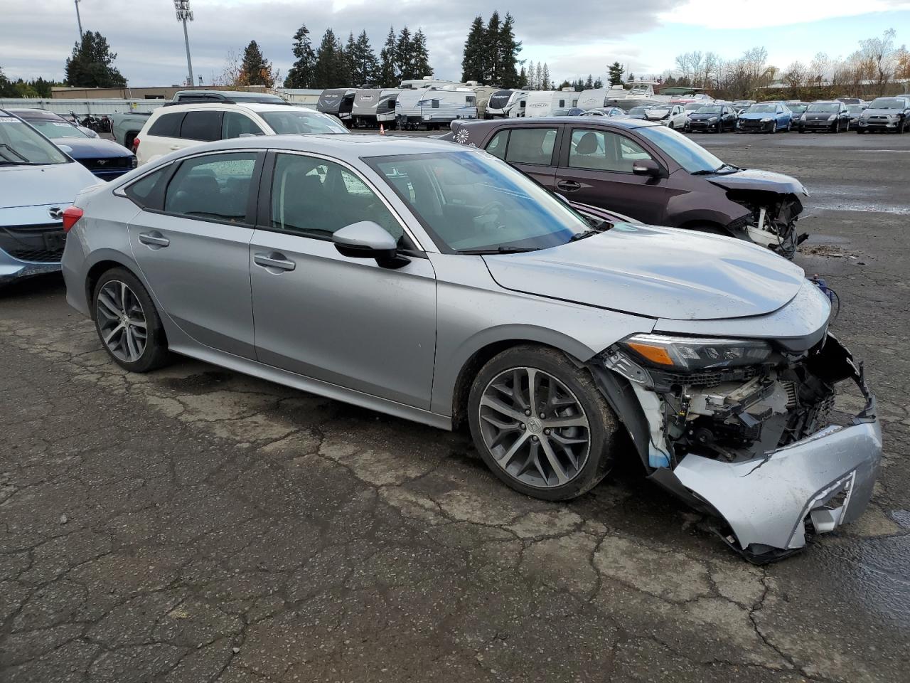 2022 HONDA CIVIC TOURING VIN:2HGFE1F94NH300054