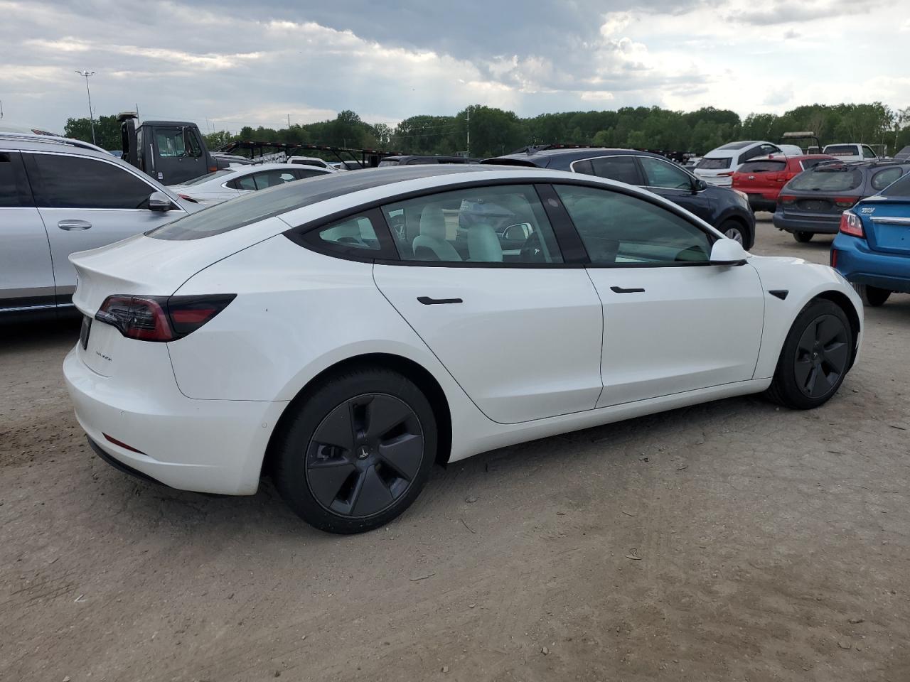 2022 TESLA MODEL 3  VIN:5YJ3E1EB7NF351205