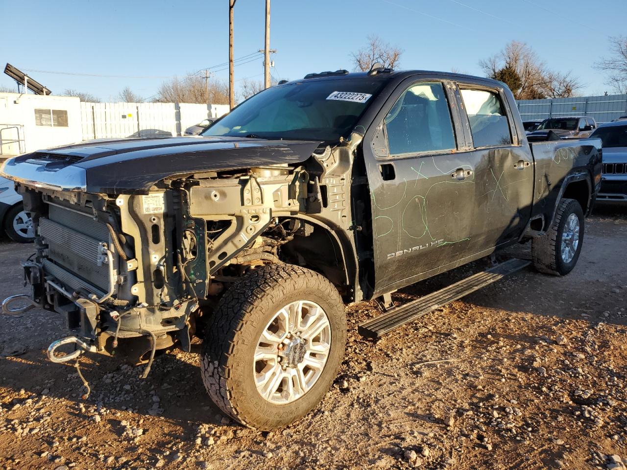 2022 GMC SIERRA K2500 DENALI VIN:1GT49REY5NF366230