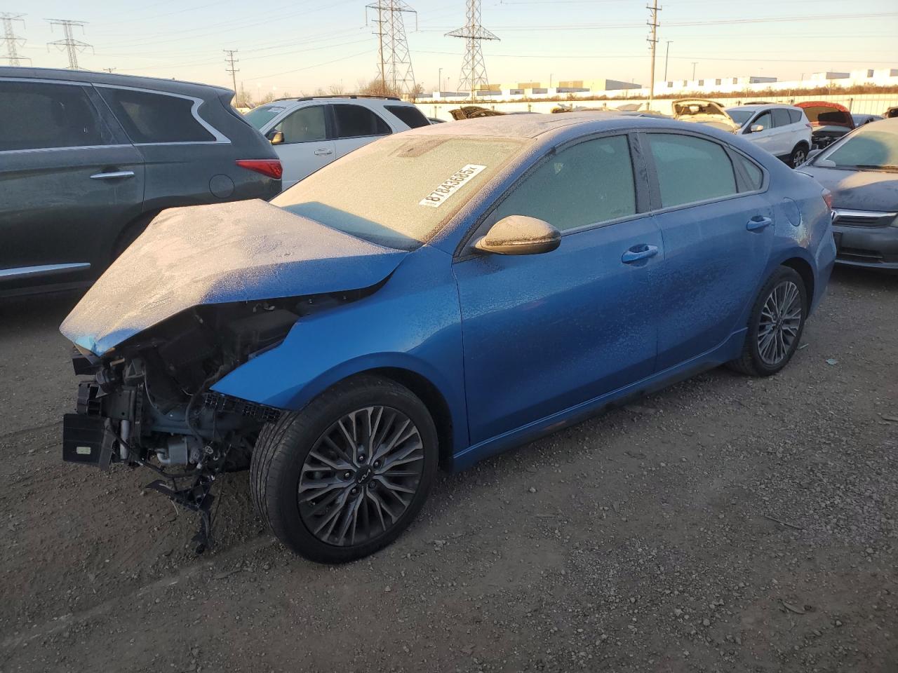 2022 KIA FORTE GT LINE VIN:3KPF54AD2NE429191