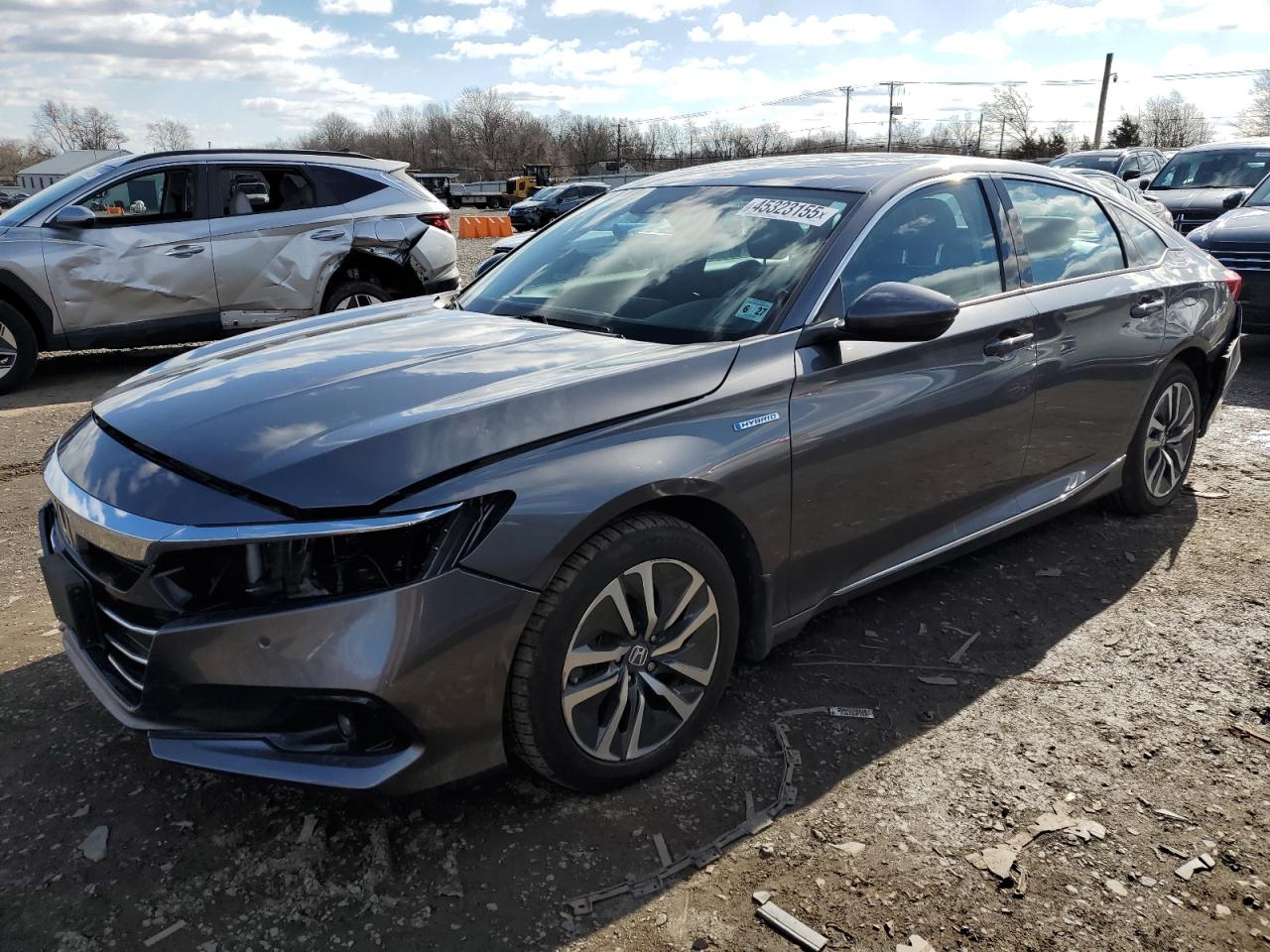 2022 HONDA ACCORD HYBRID EXL VIN:1HGCV3F56NA025331