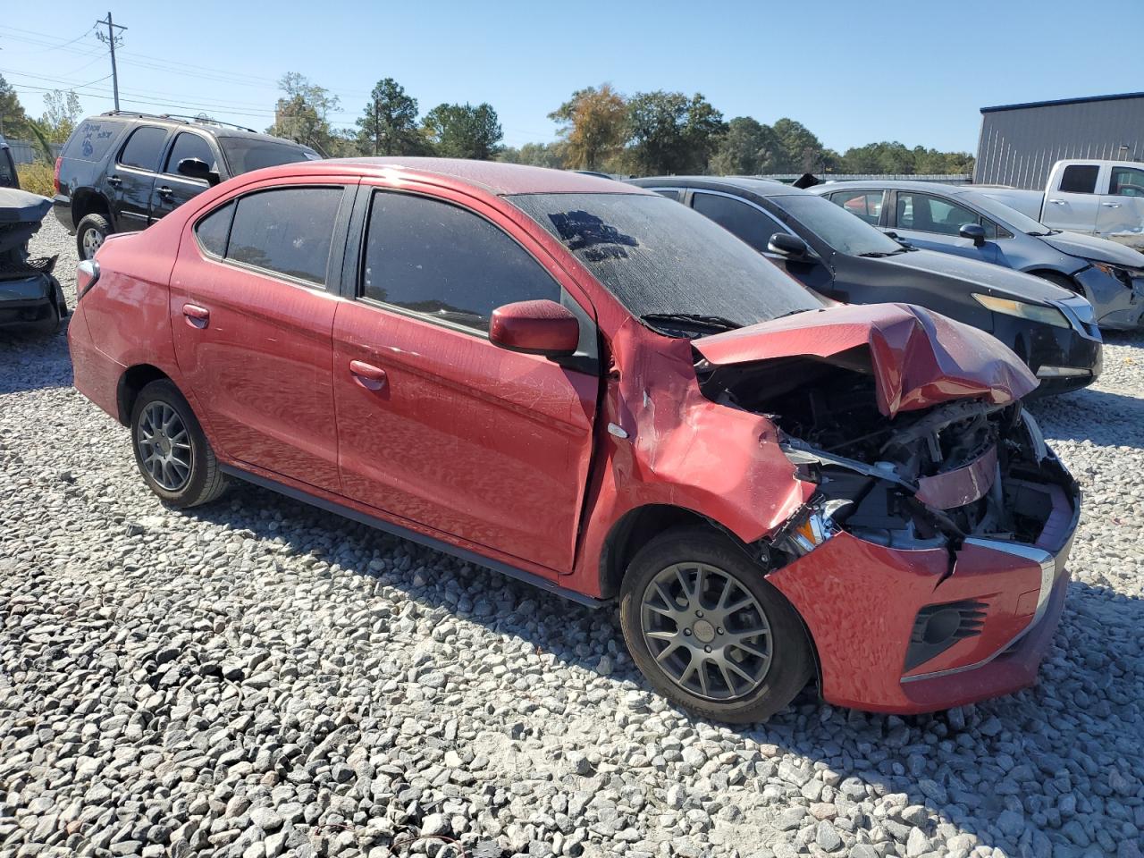 2022 MITSUBISHI MIRAGE G4 ES VIN:ML32FUFJXNHF06075