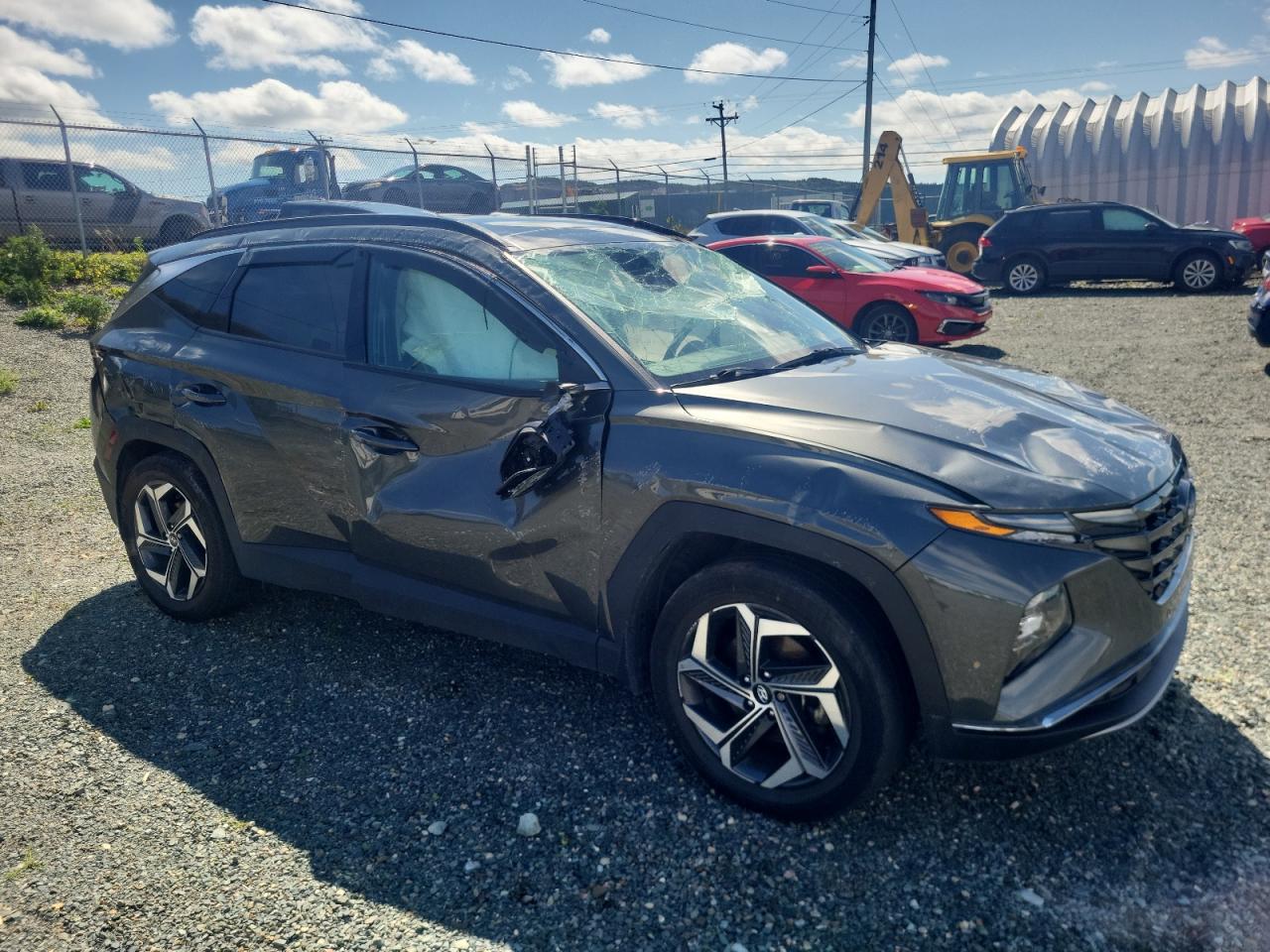 2022 HYUNDAI TUCSON LUXURY VIN:KM8JCCA18NU0721