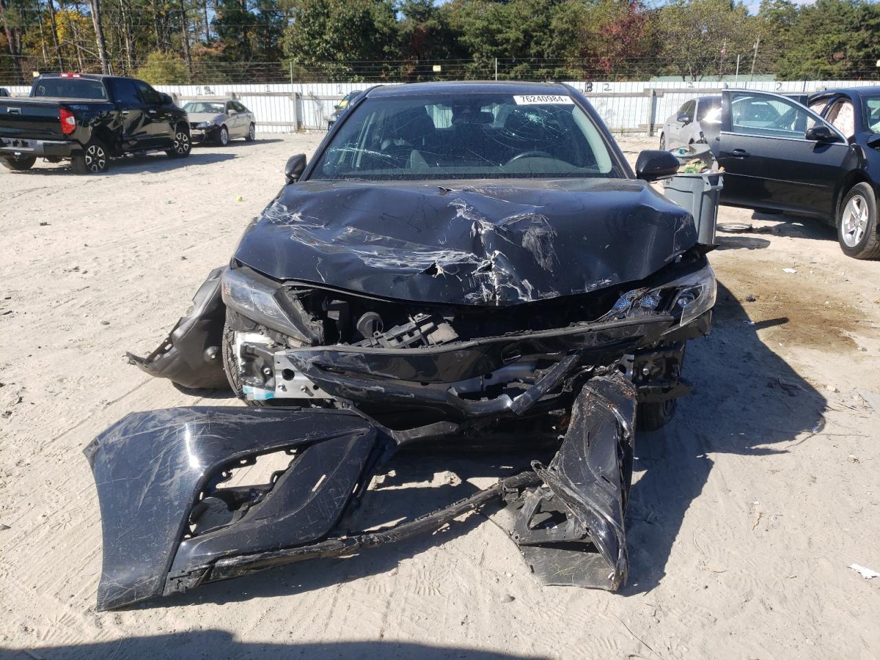 2022 TOYOTA CAMRY NIGHT SHADE VIN:4T1G31AK6NU576182