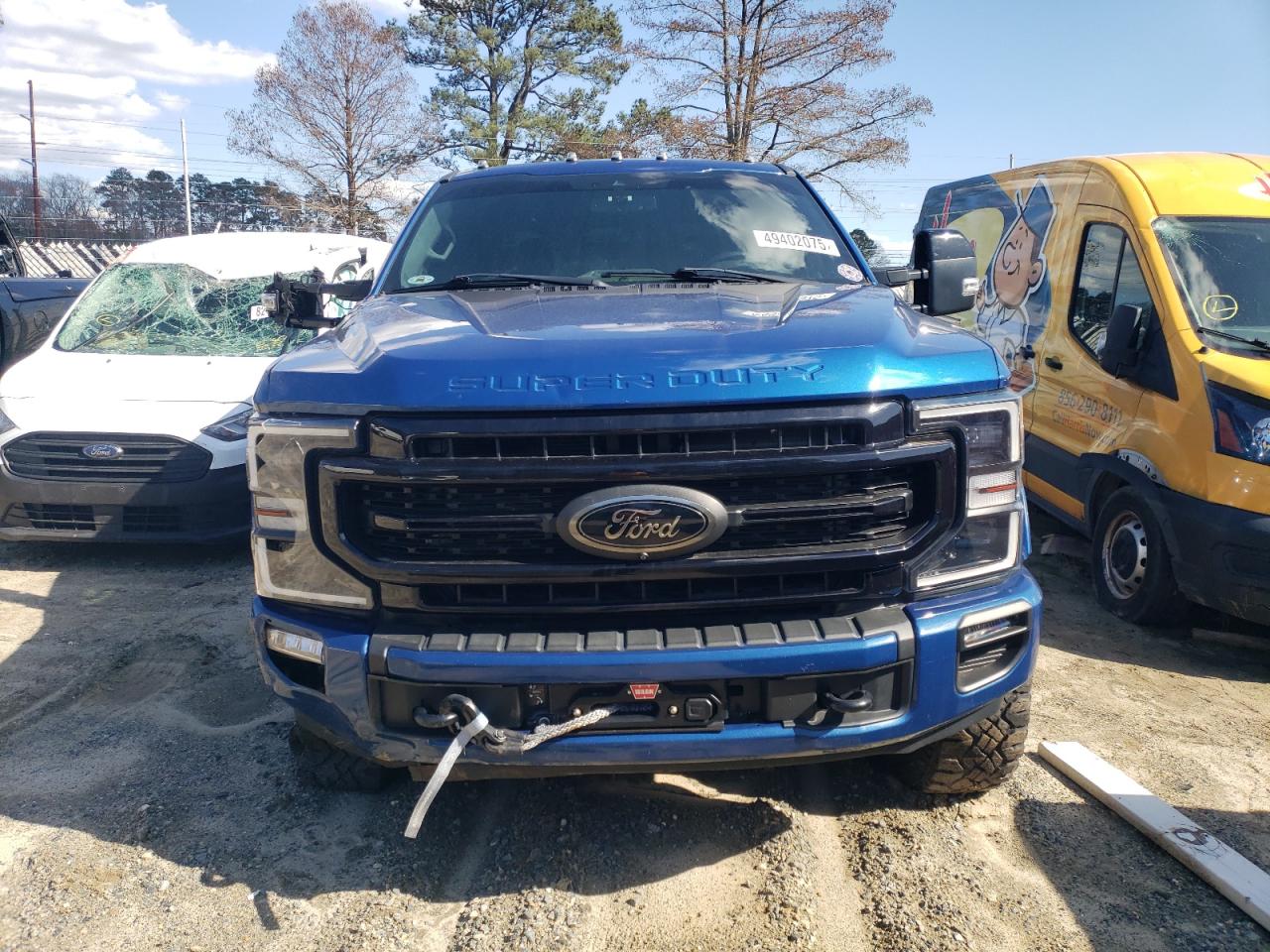 2022 FORD F350 SUPER DUTY VIN:1FT8W3BT8NEC84191