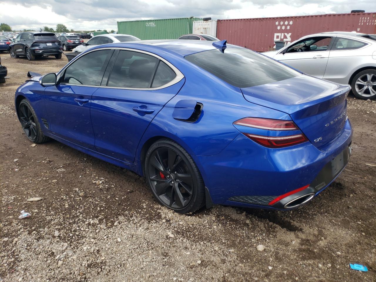 2022 GENESIS G70 BASE VIN:KMTG54TE1NU098617