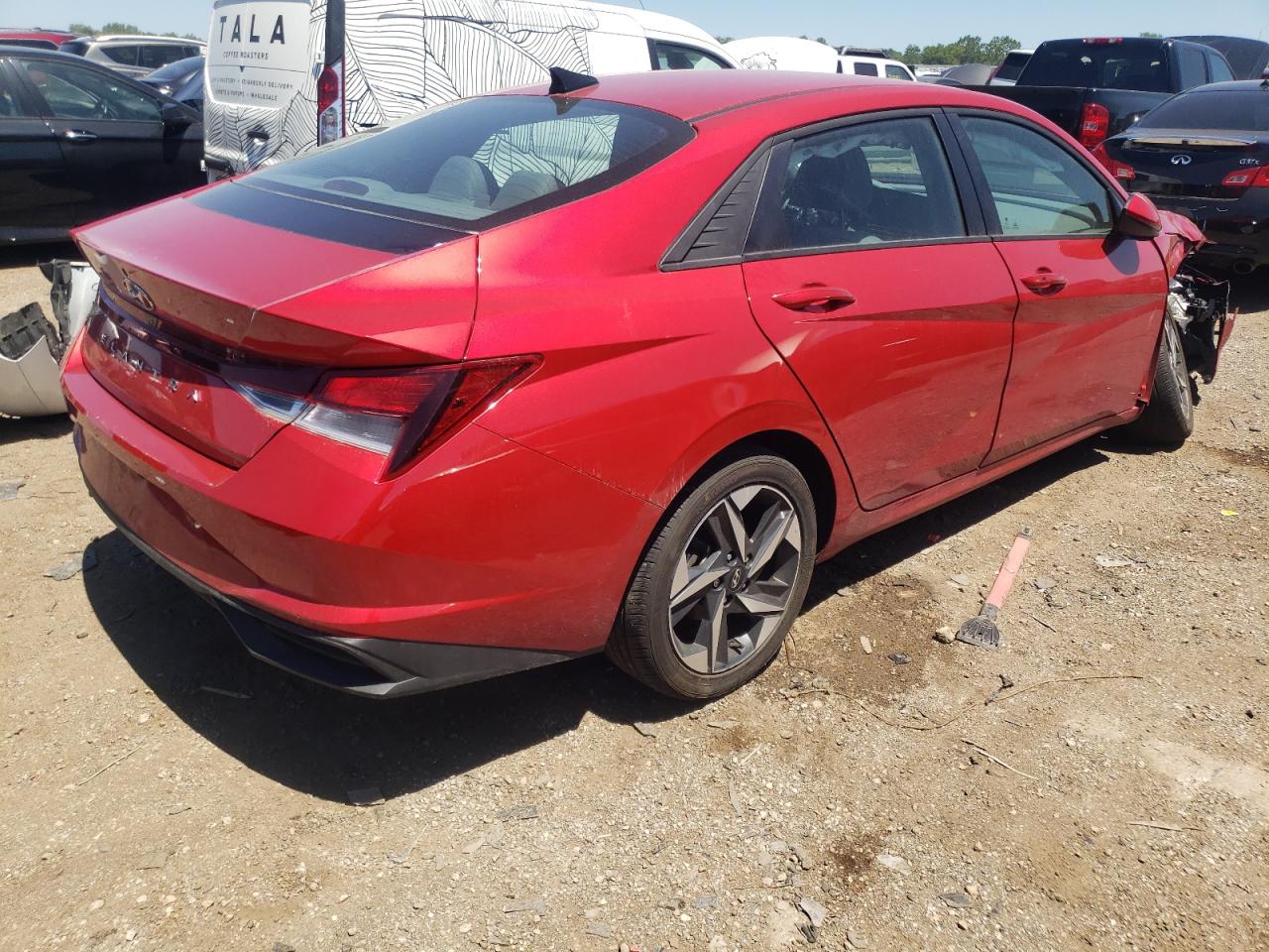 2023 HYUNDAI ELANTRA SEL VIN:5NPLS4AG7PH118229