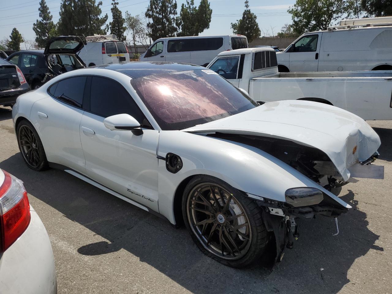 2023 PORSCHE TAYCAN TURBO VIN:WP0AC2Y17PSA52022