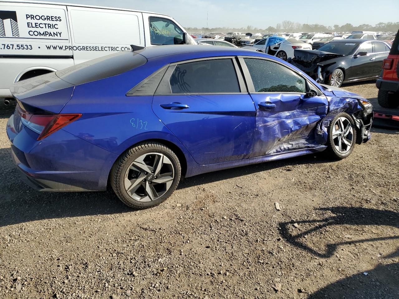 2023 HYUNDAI ELANTRA SEL VIN:KMHLS4AG7PU479638