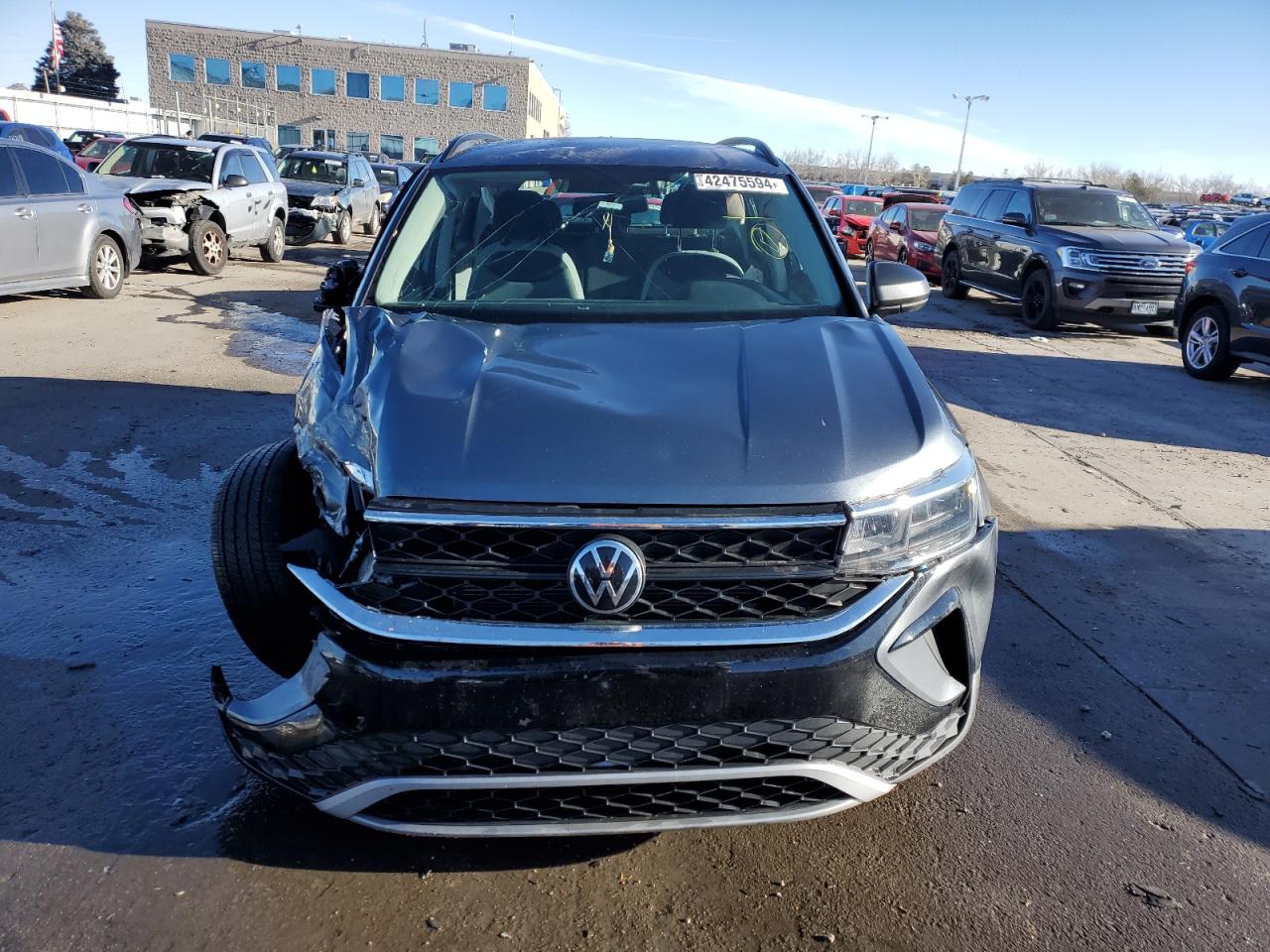 2022 VOLKSWAGEN TAOS S VIN:3VVCX7B28NM006473