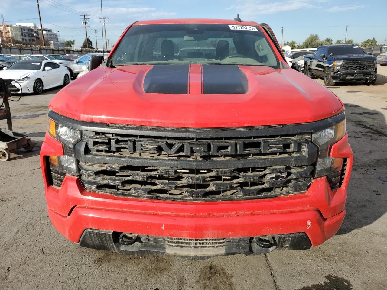 2023 CHEVROLET SILVERADO K1500 CUSTOM VIN:1GCPDBEK6PZ165081