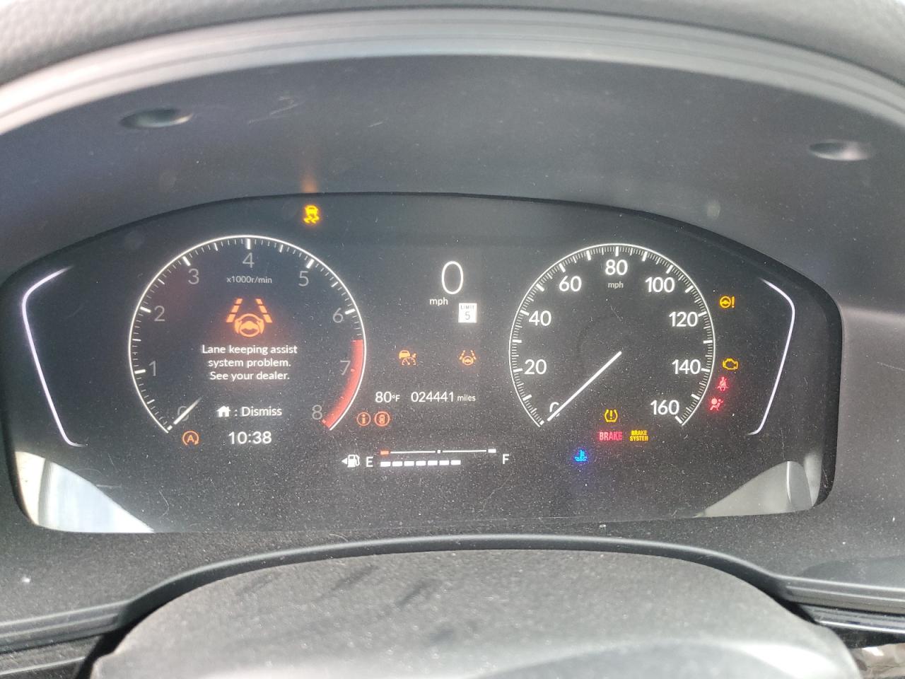 2023 HONDA CIVIC EX VIN:2HGFE1F73PH301374