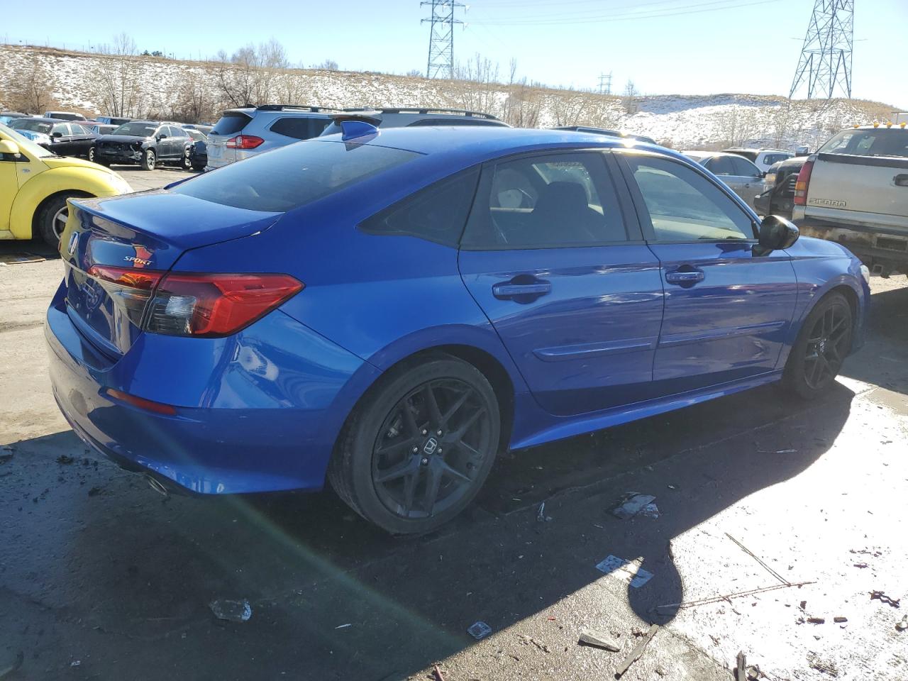 2022 HONDA CIVIC SPORT VIN:2HGFE2F53NH543986