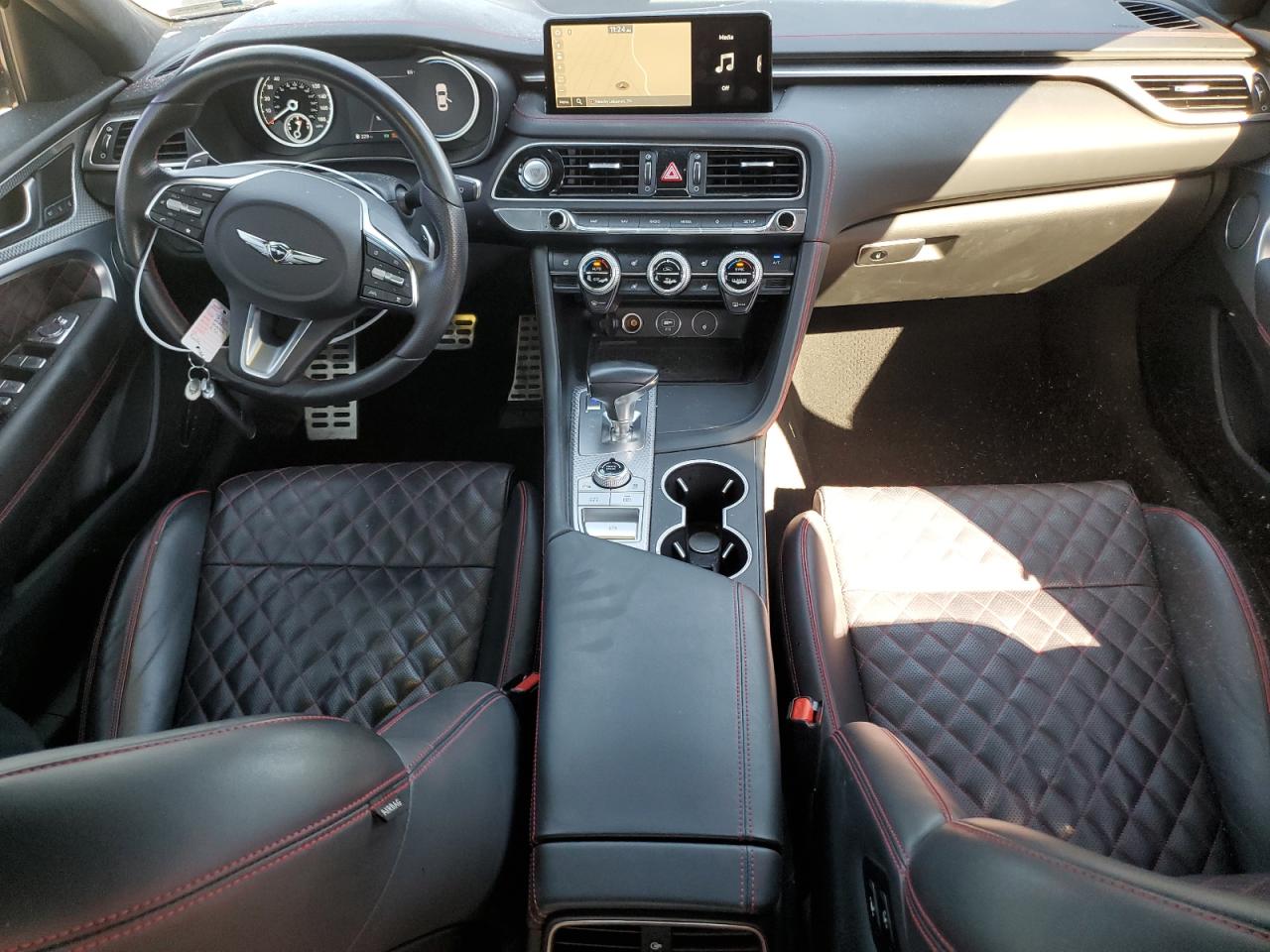 2022 GENESIS G70 BASE VIN:KMTG54TE9NU098896