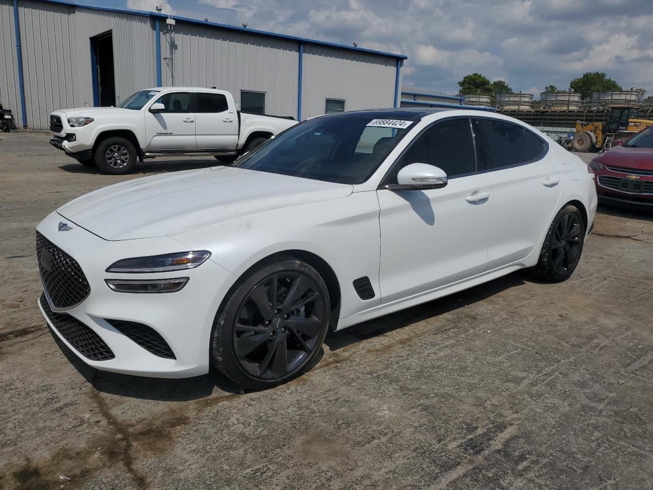 2022 GENESIS G70 BASE VIN:KMTG54TE7NU100743