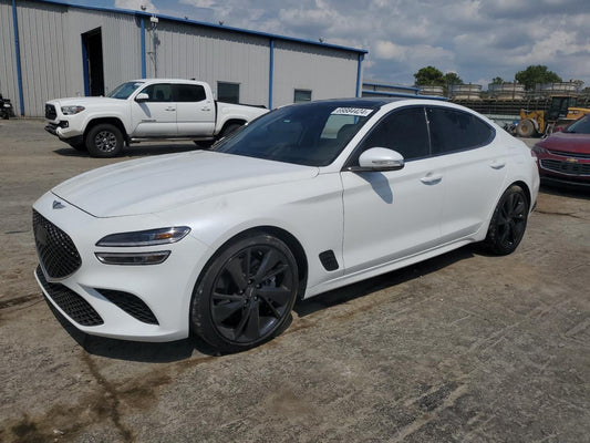 2022 GENESIS G70 BASE VIN:KMTG54TE7NU100743