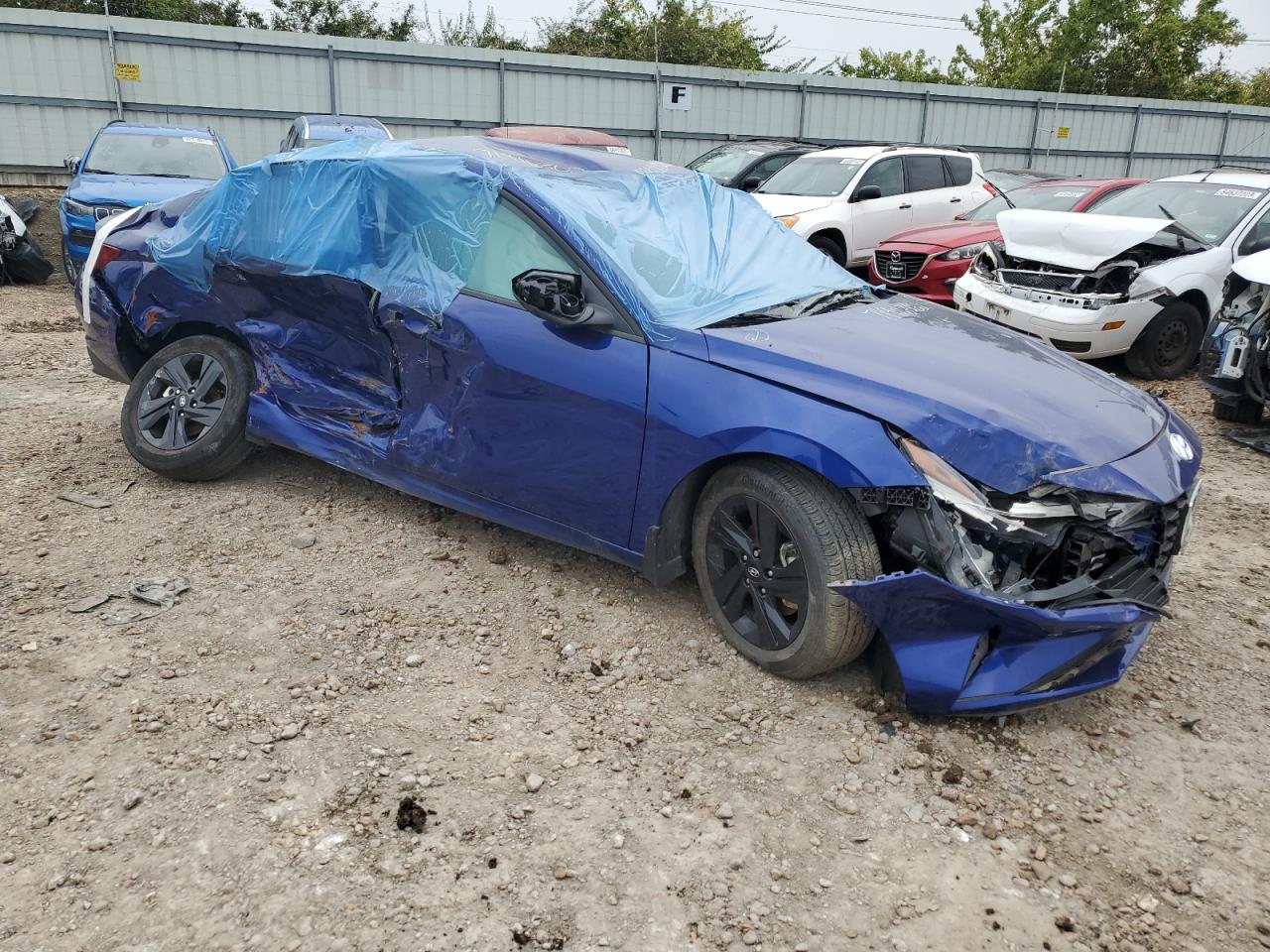 2022 HYUNDAI ELANTRA SEL VIN:5NPLS4AG5NH081873