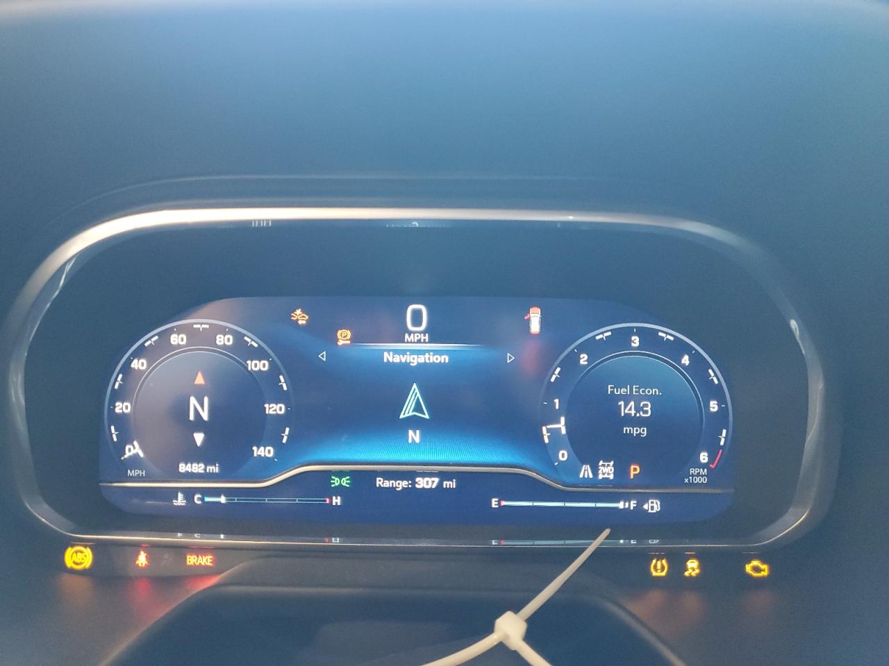 2023 CHEVROLET TAHOE K1500 RST VIN:1GNSKRKL4PR447457