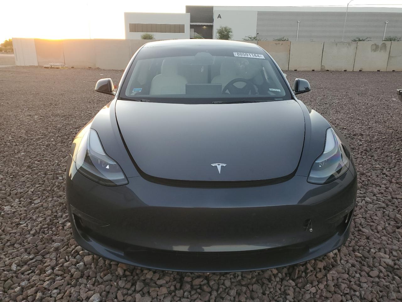 2022 TESLA MODEL 3  VIN:5YJ3E1EB8NF316320