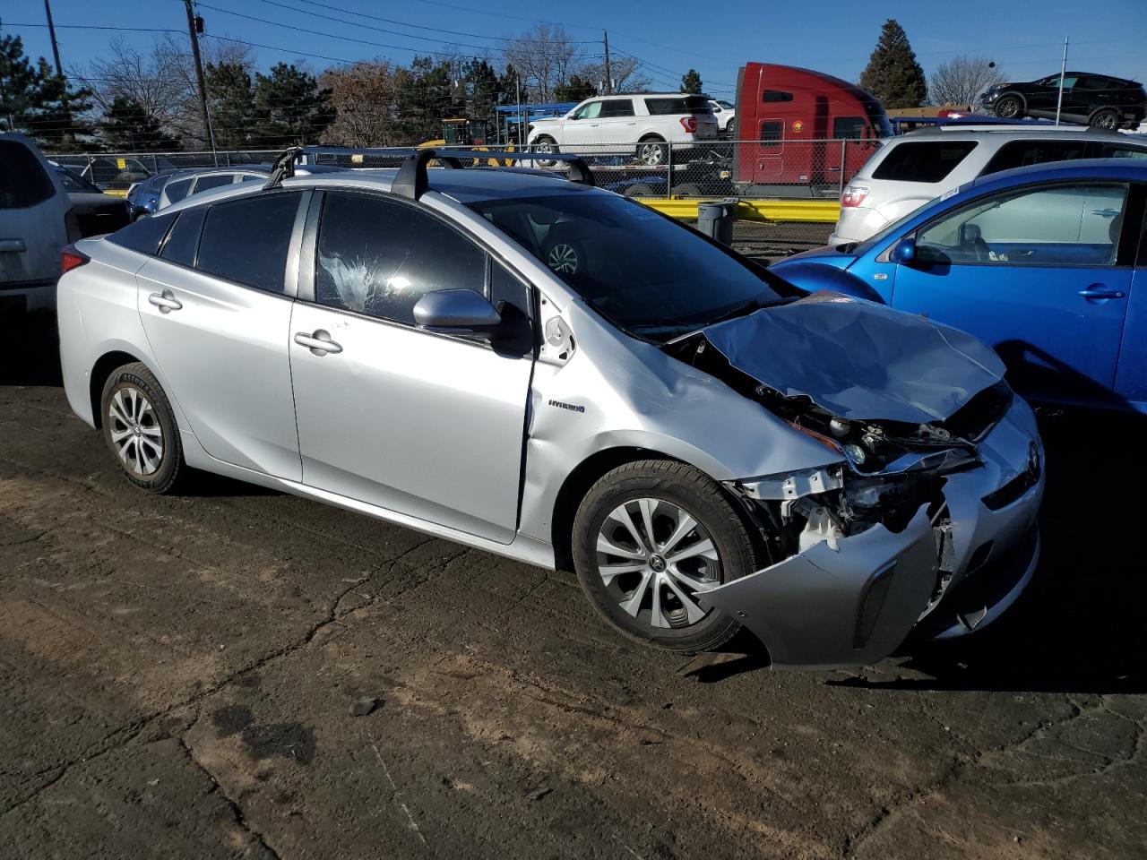 2022 TOYOTA PRIUS LE VIN:JTDL9MFU6N3037483