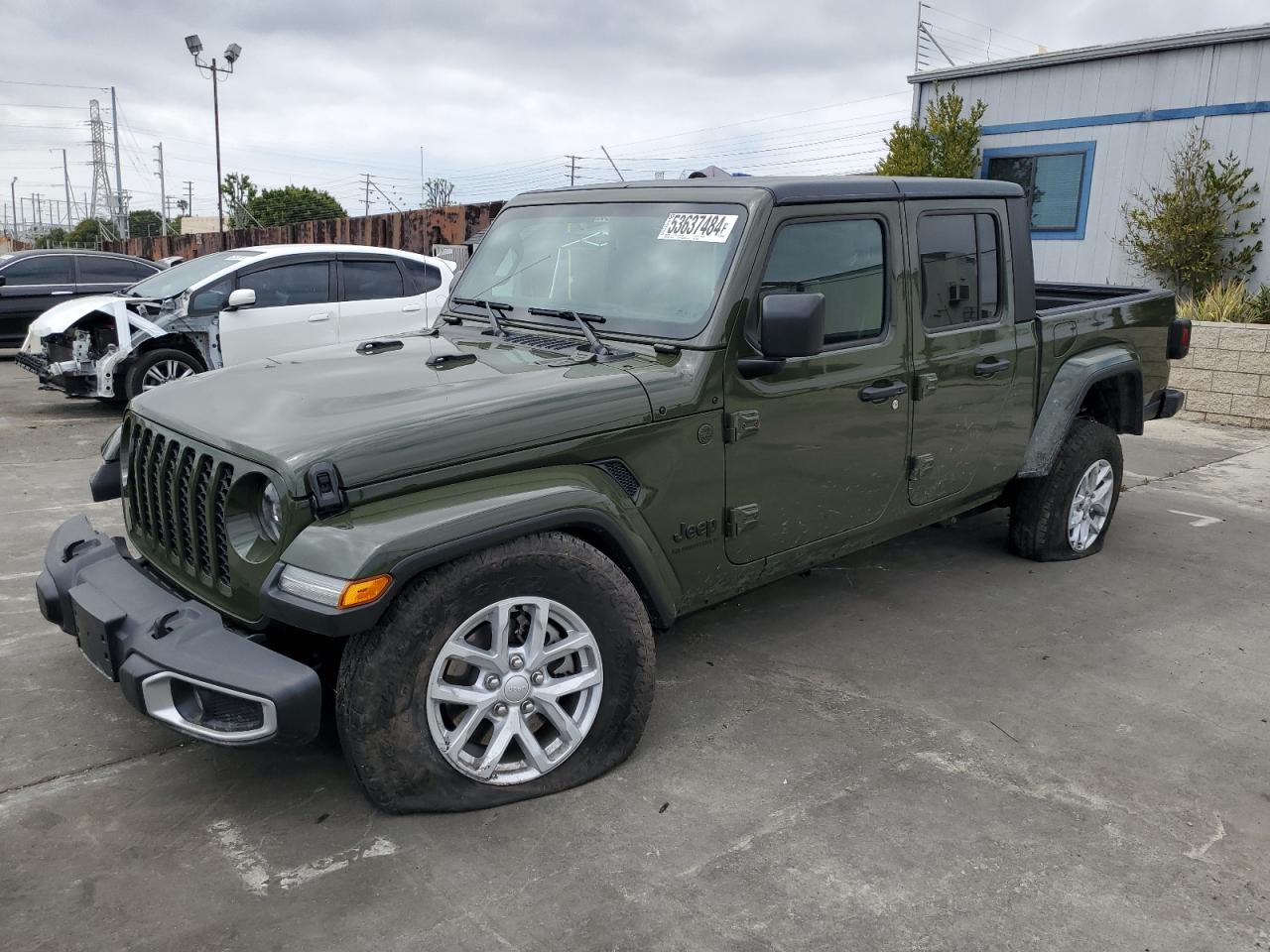 2023 JEEP GLADIATOR SPORT VIN:1C6JJTAM9PL594169