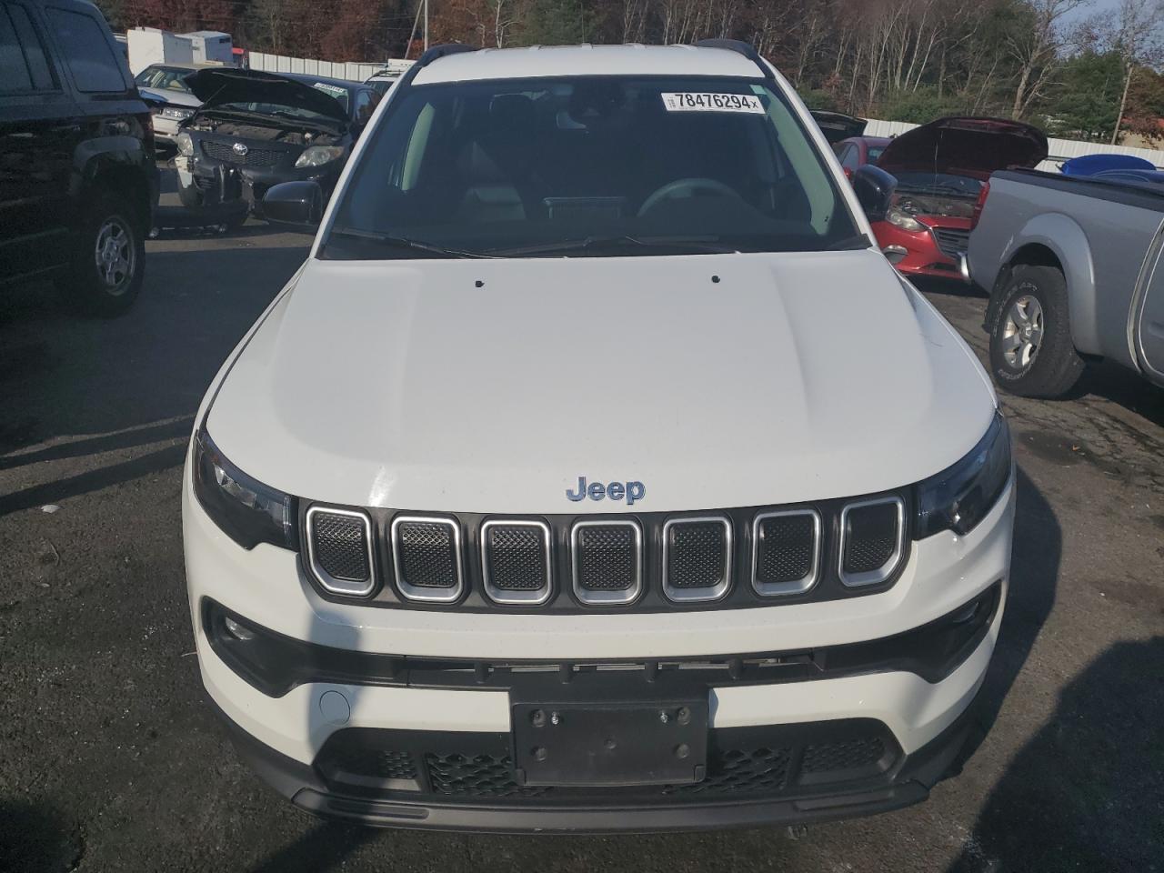 2022 JEEP COMPASS LATITUDE VIN:3C4NJDBB2NT124208