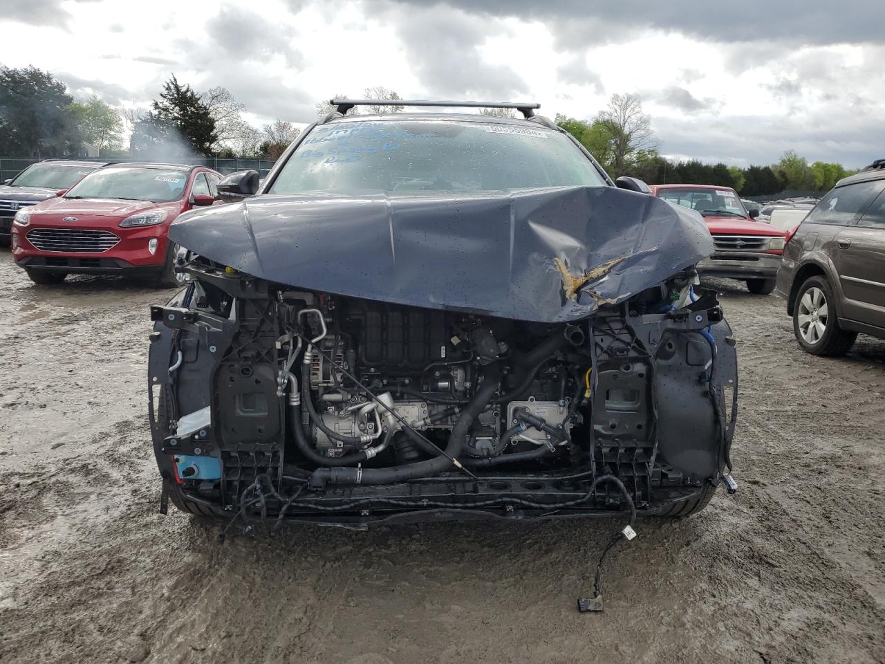 2022 HYUNDAI TUCSON N LINE VIN:KM8JF3AE4NU159095