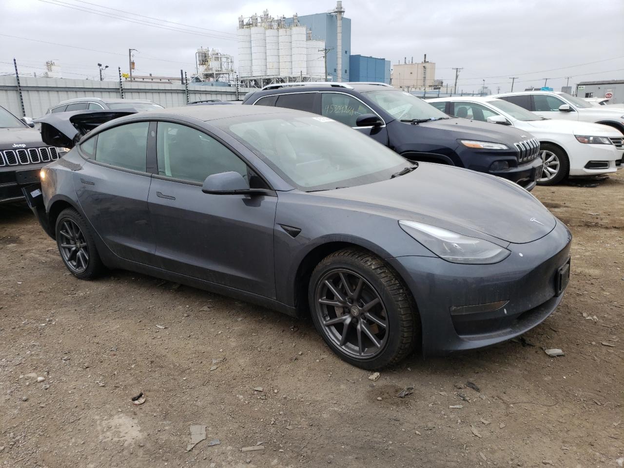 2023 TESLA MODEL 3  VIN:5YJ3E1EB6PF631166