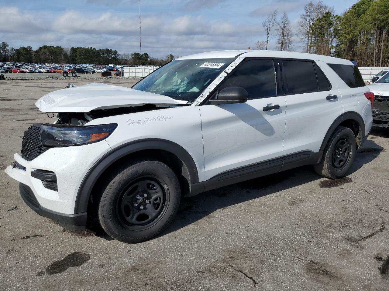 2023 FORD EXPLORER POLICE INTERCEPTOR VIN:1FM5K8AB8PGA81454