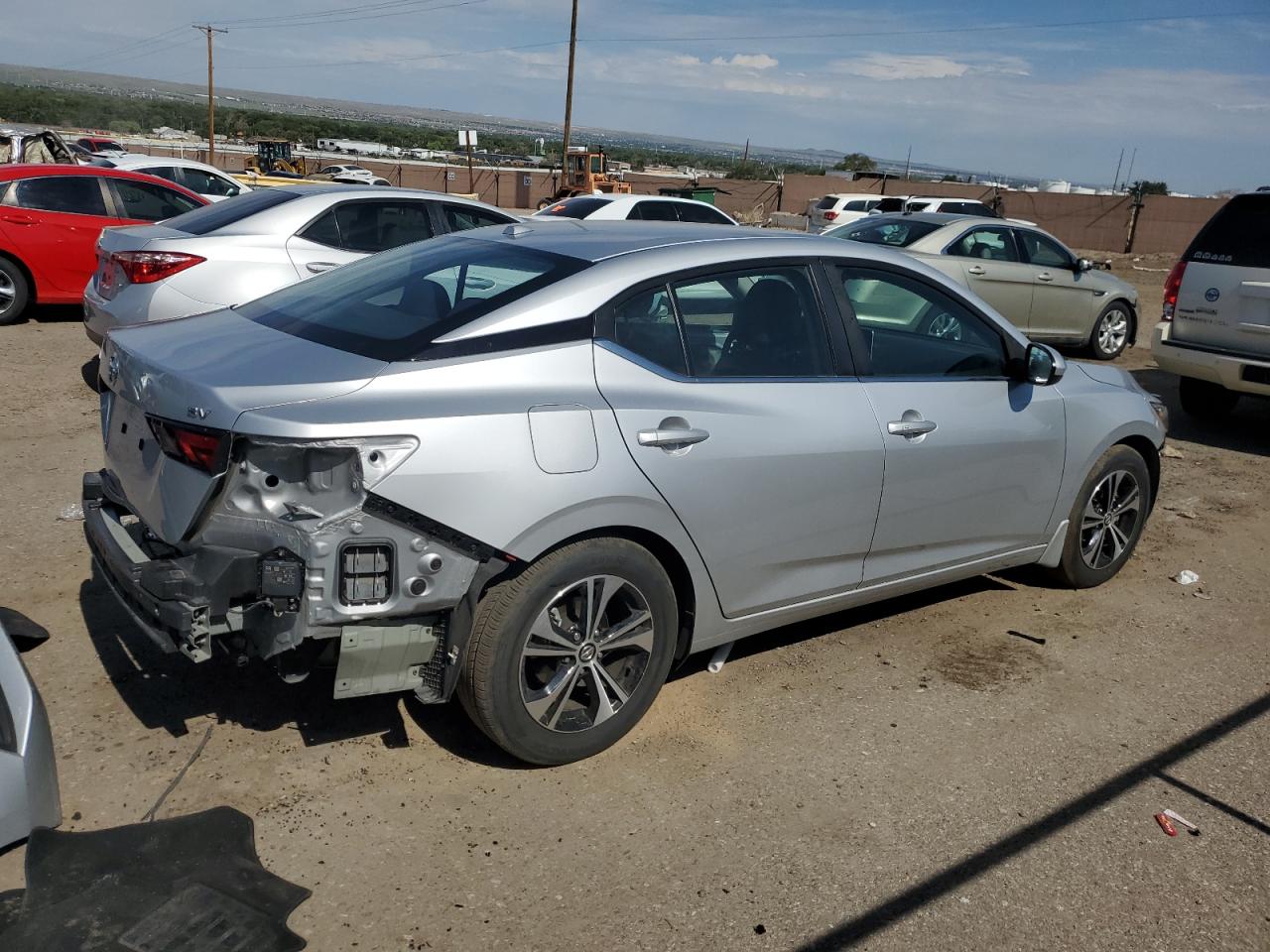 2022 NISSAN SENTRA SV VIN:3N1AB8CV8NY207207