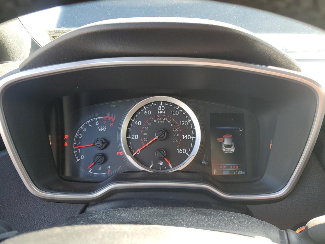 2022 TOYOTA COROLLA SE VIN:JTND4MBE7N3182562