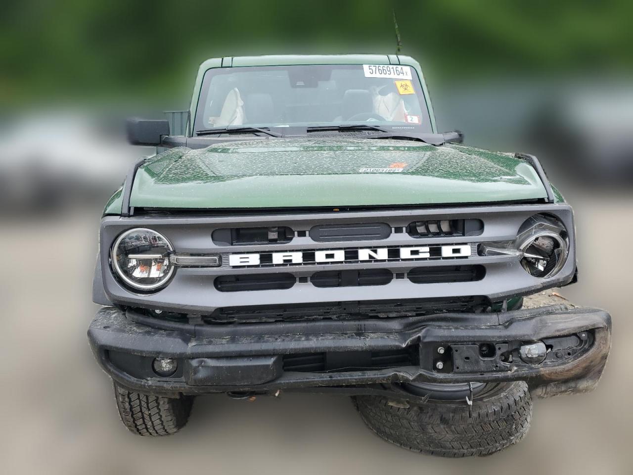 2024 FORD BRONCO BIG BEND VIN:1FMDE7AH6RLA21071