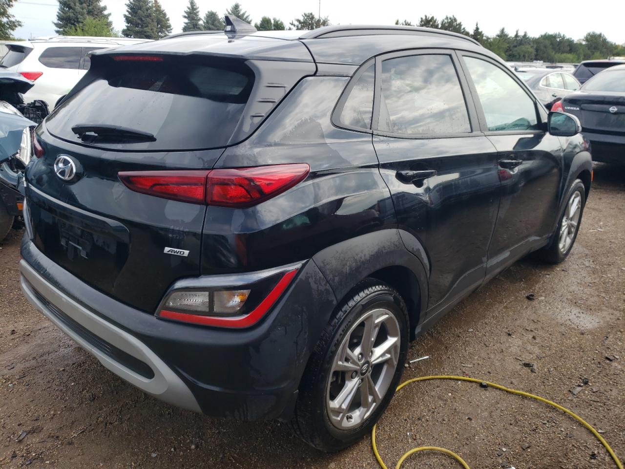 2022 HYUNDAI KONA SEL VIN:KM8K6CAB9NU830349