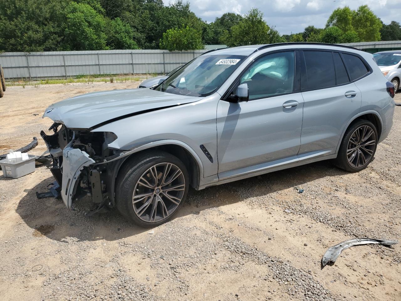 2022 BMW X3 SDRIVE30I VIN:5UX43DP06N9L67170