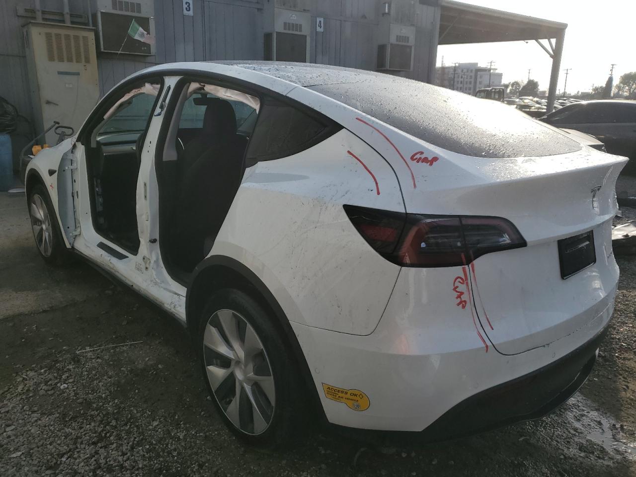 2022 TESLA MODEL Y  VIN:7SAYGDEE0NF461740