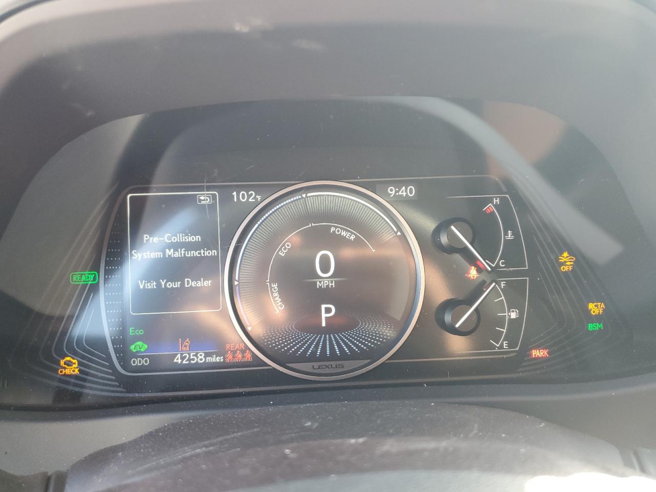 2024 LEXUS UX 250H BASE VIN:JTHB6JBH7R2179766
