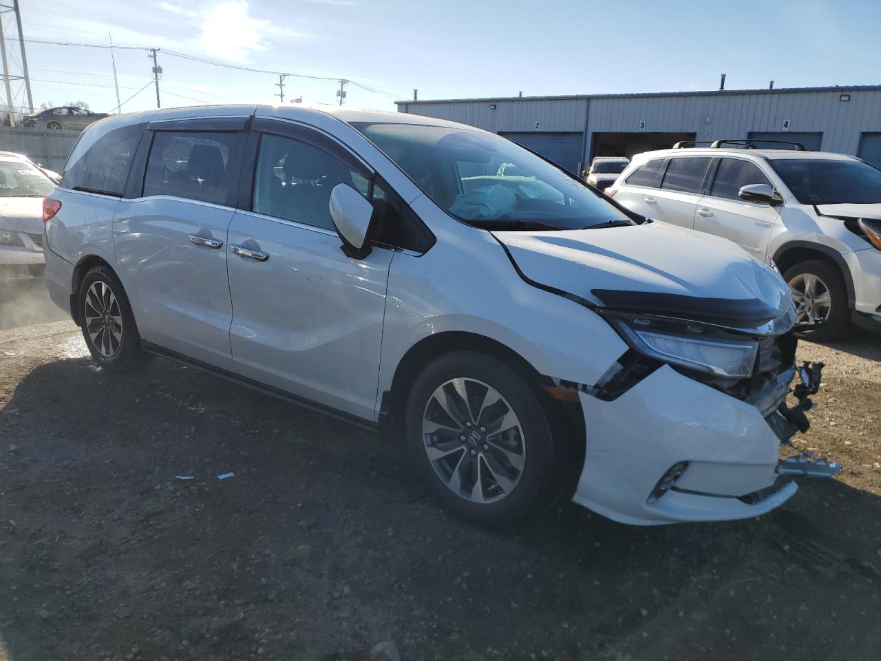 2022 HONDA ODYSSEY EXL VIN:5FNRL6H7XNB047323