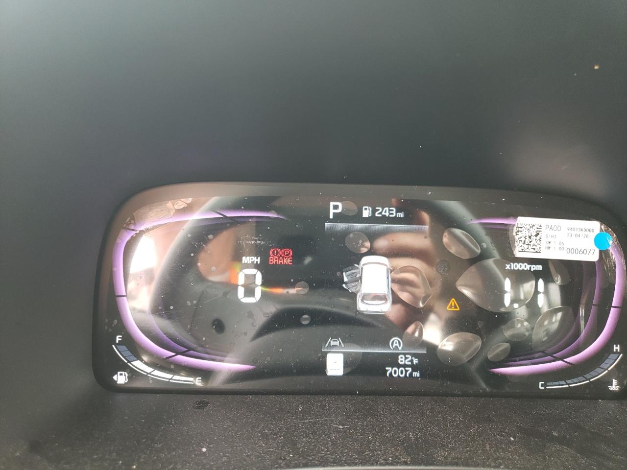 2023 KIA SOUL LX VIN:KNDJ23AU9P7217002