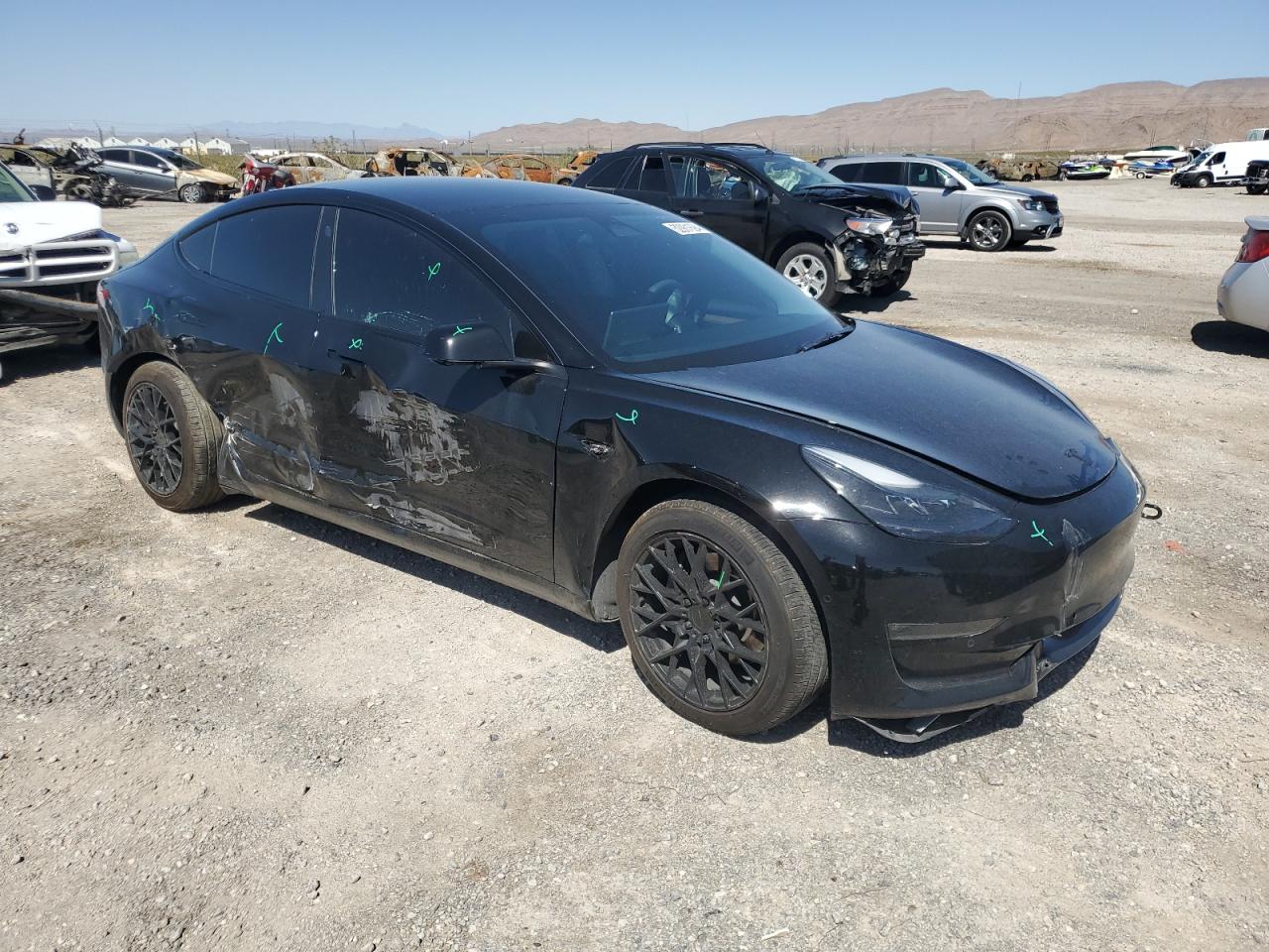 2022 TESLA MODEL 3  VIN:5YJ3E1EB9NF344837