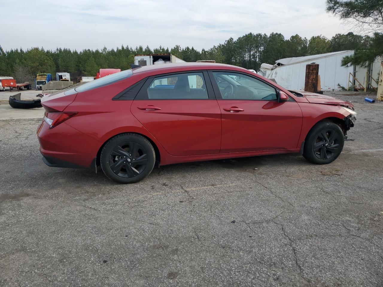 2023 HYUNDAI ELANTRA BLUE VIN:KMHLM4AJ6PU054031